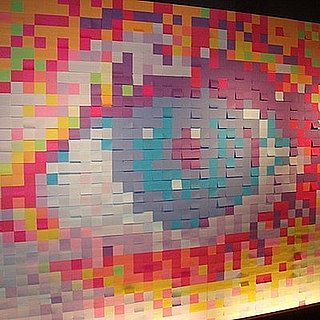 Мозаика своими руками из Post-it