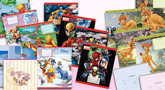 Российский рынок школьных тетрадей