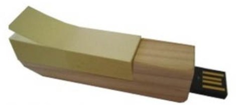Гаджет 2-в-1: USB-флешка с бумажными закладками