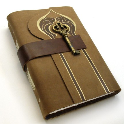 Сказочные блокноты-handmade из кожи