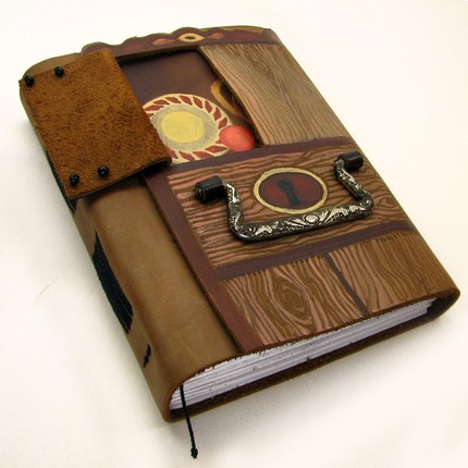 Сказочные блокноты-handmade из кожи