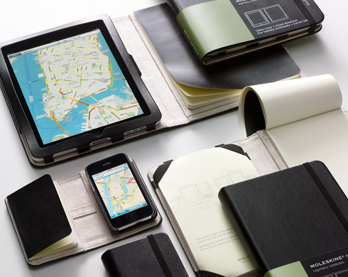 Обложки для iPhone и iPad от легендарного Moleskine
