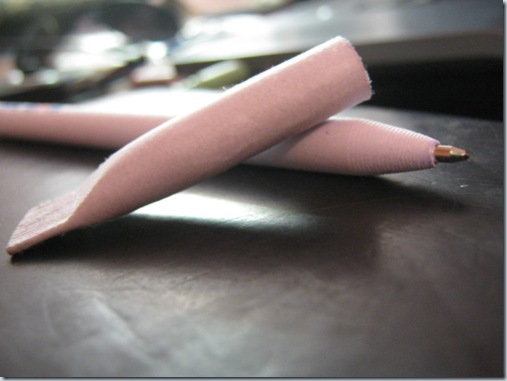 Бумажная шариковая ручка