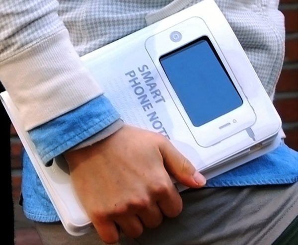 Чехол для iPhone 4 в виде блокнота Smart Phone Note