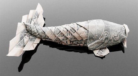 Галерея оригами из долларов (3)
