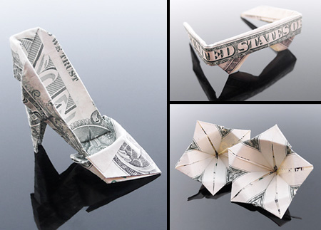 Галерея оригами из долларов (8)