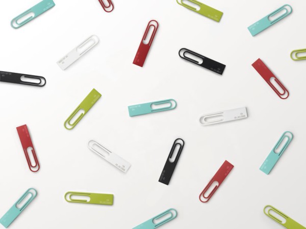 USB-флешка в виде скрепки