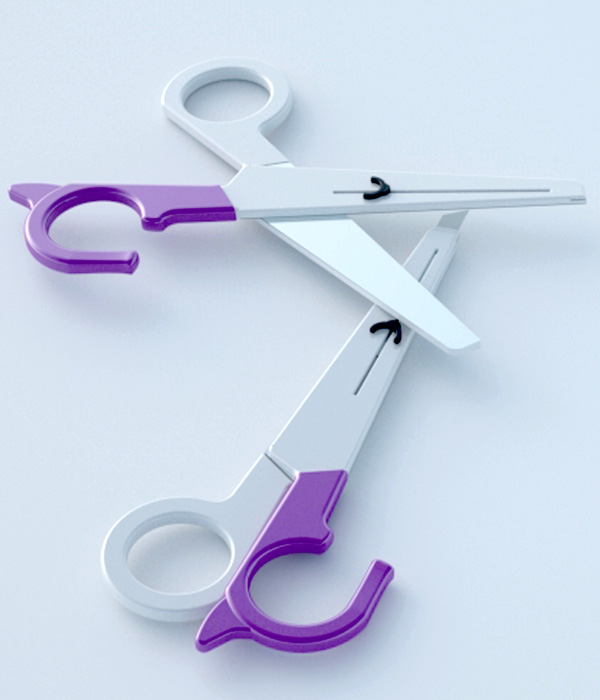 Гаджет 2-в-1 Freecutter: ножницы и нож в одном девайсе (1)