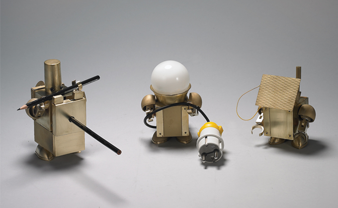 Игрушки-гаджеты Kinetic Robot для офисного стола (5)