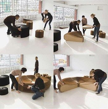 Универсальная мебель molo из ткани и бумаги для любого интерьера (1)