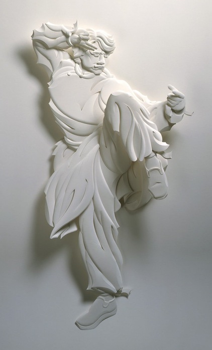 Поделки своими руками из бумаги: скульптуры Джефа Нишинаки (3)