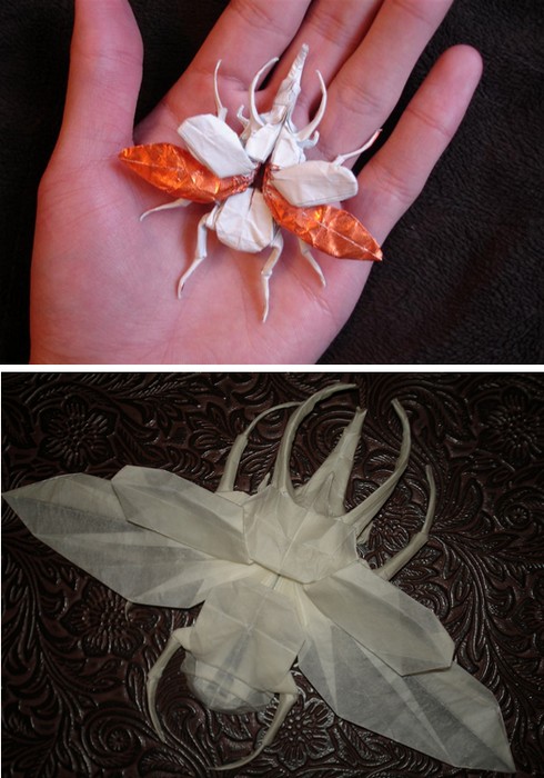 Современное искусство: оригами удивительной красоты от Шуки Като (1)