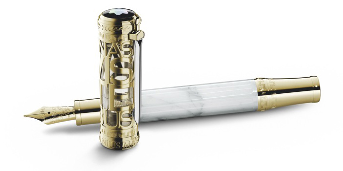 Ручка Montblanc Patron of Art Edition Gaius Cilnius Maecenas стоимостью 7500 евро