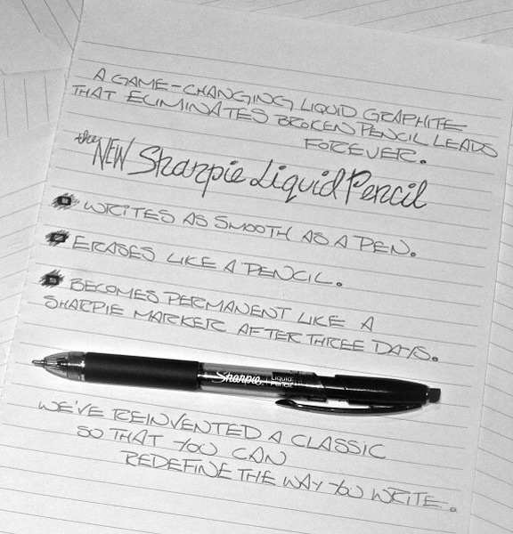 Жидкий карандаш-ручка Liquid Pencil