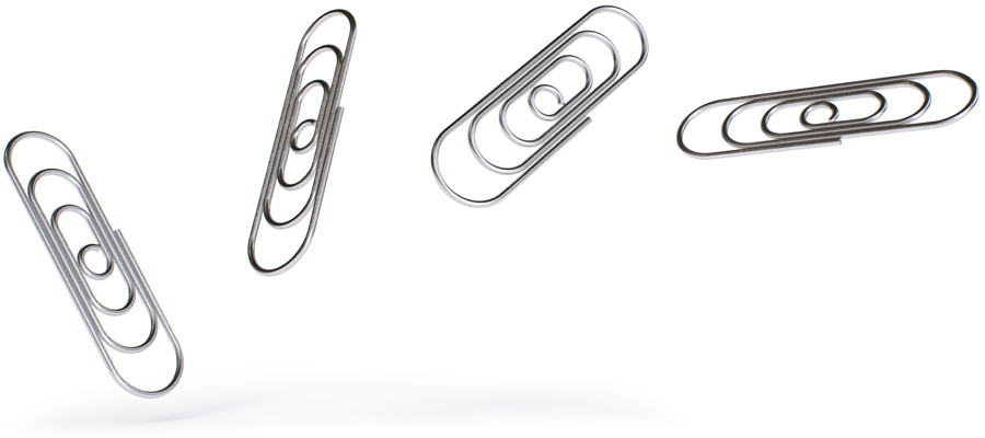 Скрепкус — новая форма скрепки от Артемия Лебедева