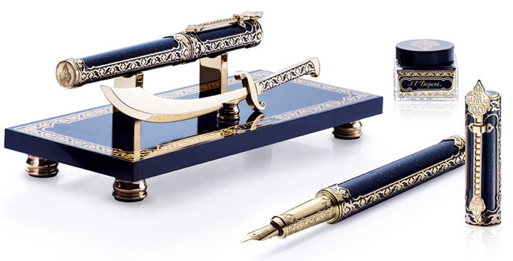 Самая стильная серия ручек по мотивам известной сказки «Тысяча и одной ночи» от S.T. Dupont